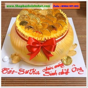 Bánh Sinh Nhật Hũ Vàng - VA100